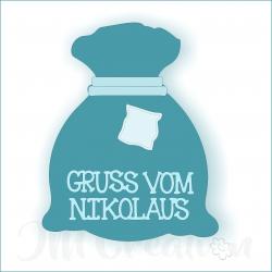 Sack - Stanzschablone - Videoanleitung in Artikelbeschreibung